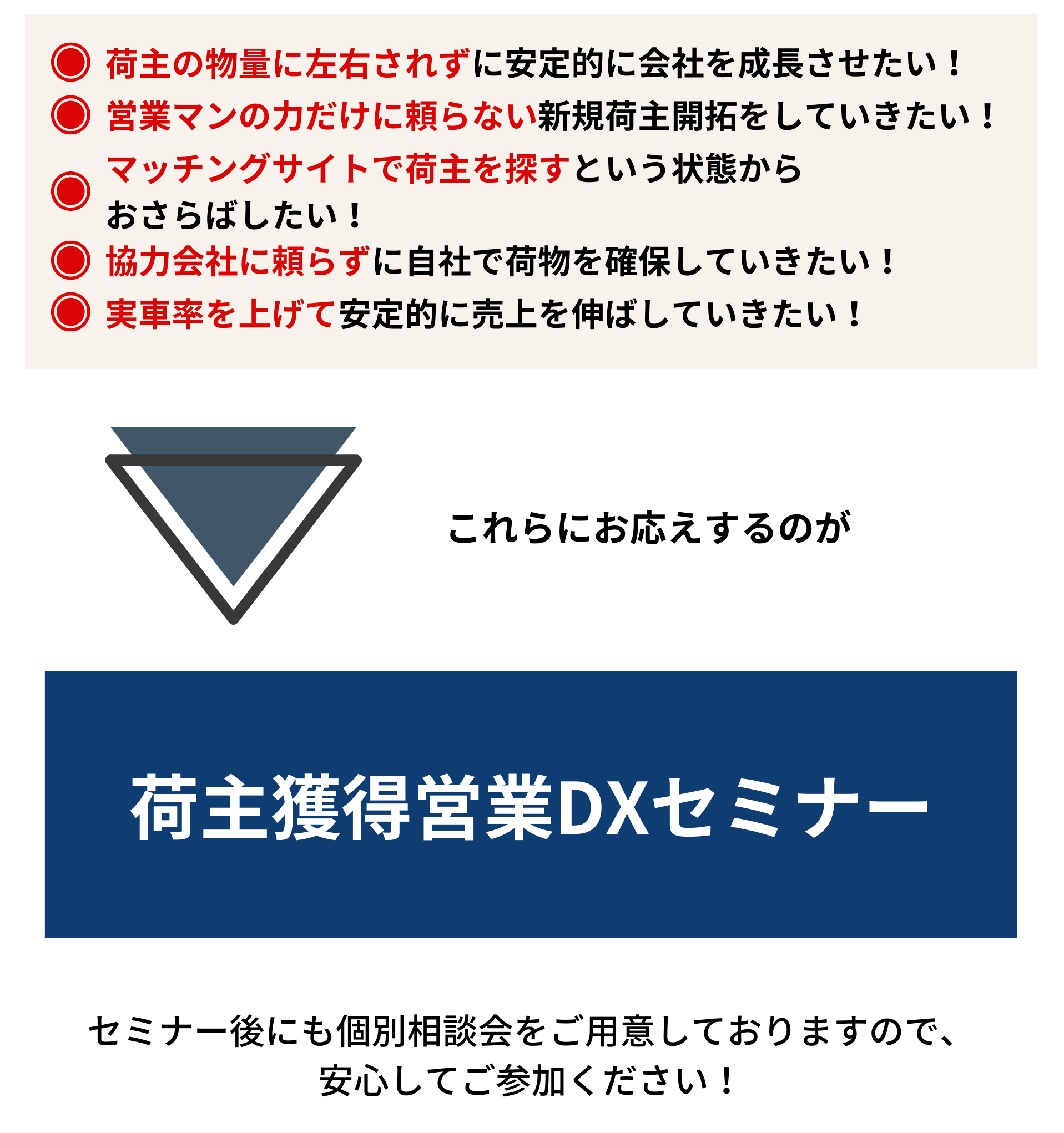 もしあなたが以下のような成果を期待するなら