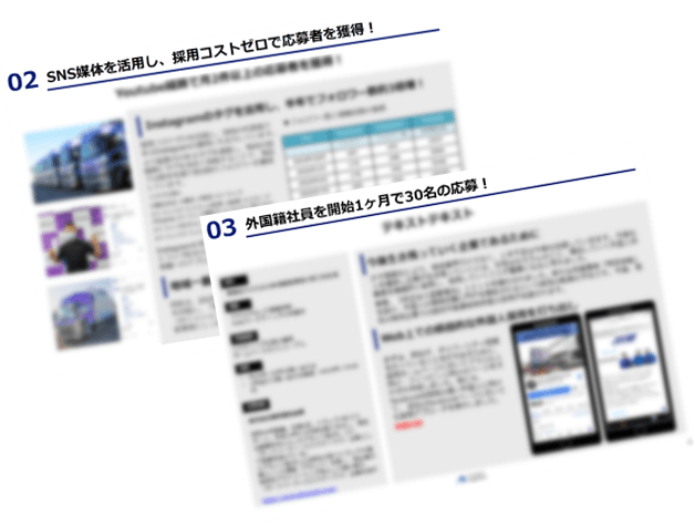 採用成功事例集プレゼント!
