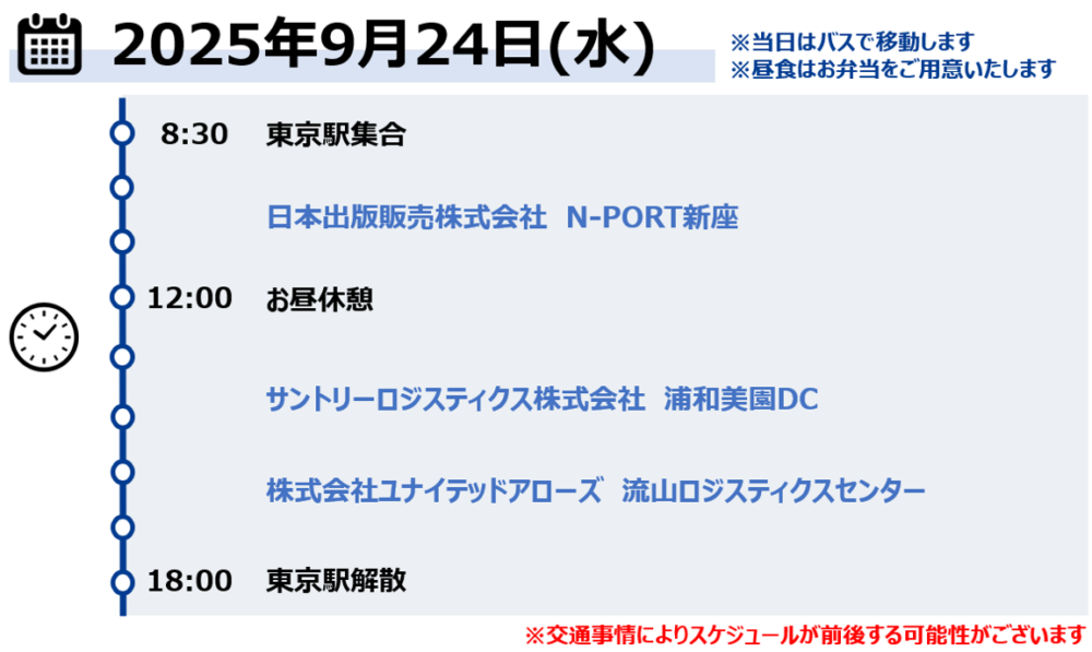 2020年版 物流総覧 物流先進モデル視察ツアー2025 in 千葉・埼玉 | 船井総研ロジ
